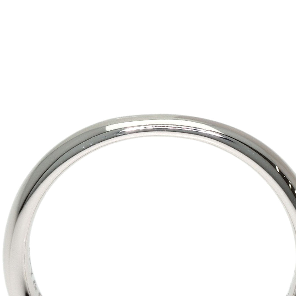 TIFFANY&Co. Solitaire Harmony Ring Platinum PT950 Ladies [Used]