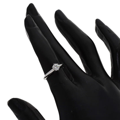 TIFFANY&Co. Solitaire Diamond Ring Platinum Ladies [Used]