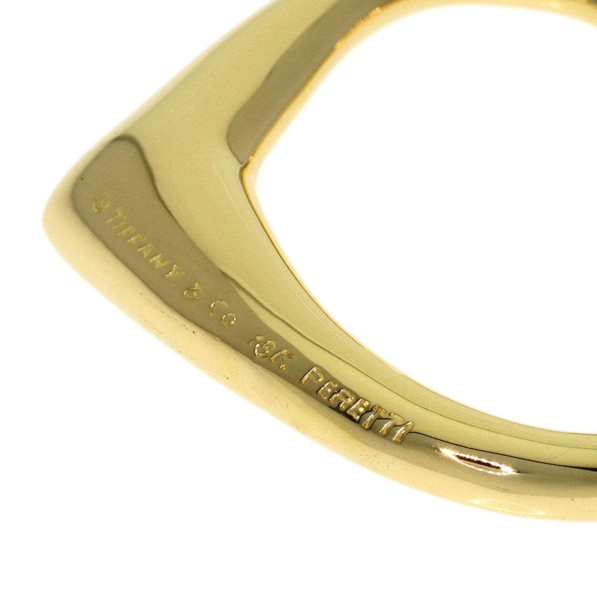 TIFFANY&Co. Open heart Necklace K18 Yellow Gold Ladies [Used]