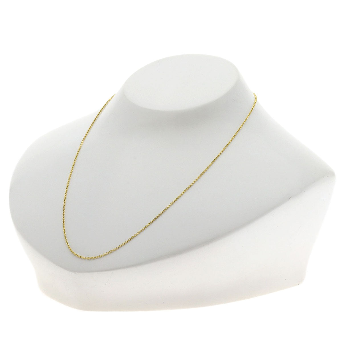 TIFFANY&Co. Chain 15.7" Necklace K18 Yellow Gold Ladies [Used]