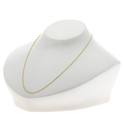 TIFFANY&Co. Chain 15.7" Necklace K18 Yellow Gold Ladies [Used]