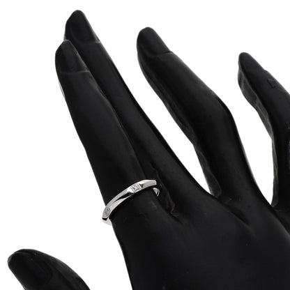 TIFFANY&Co. True Band Diamond Ring Platinum PT950 Ladies [Used]