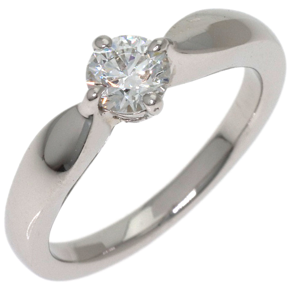BVLGARI Teddy Carta Diamond Ring Platinum PT950 Ladies [Used]