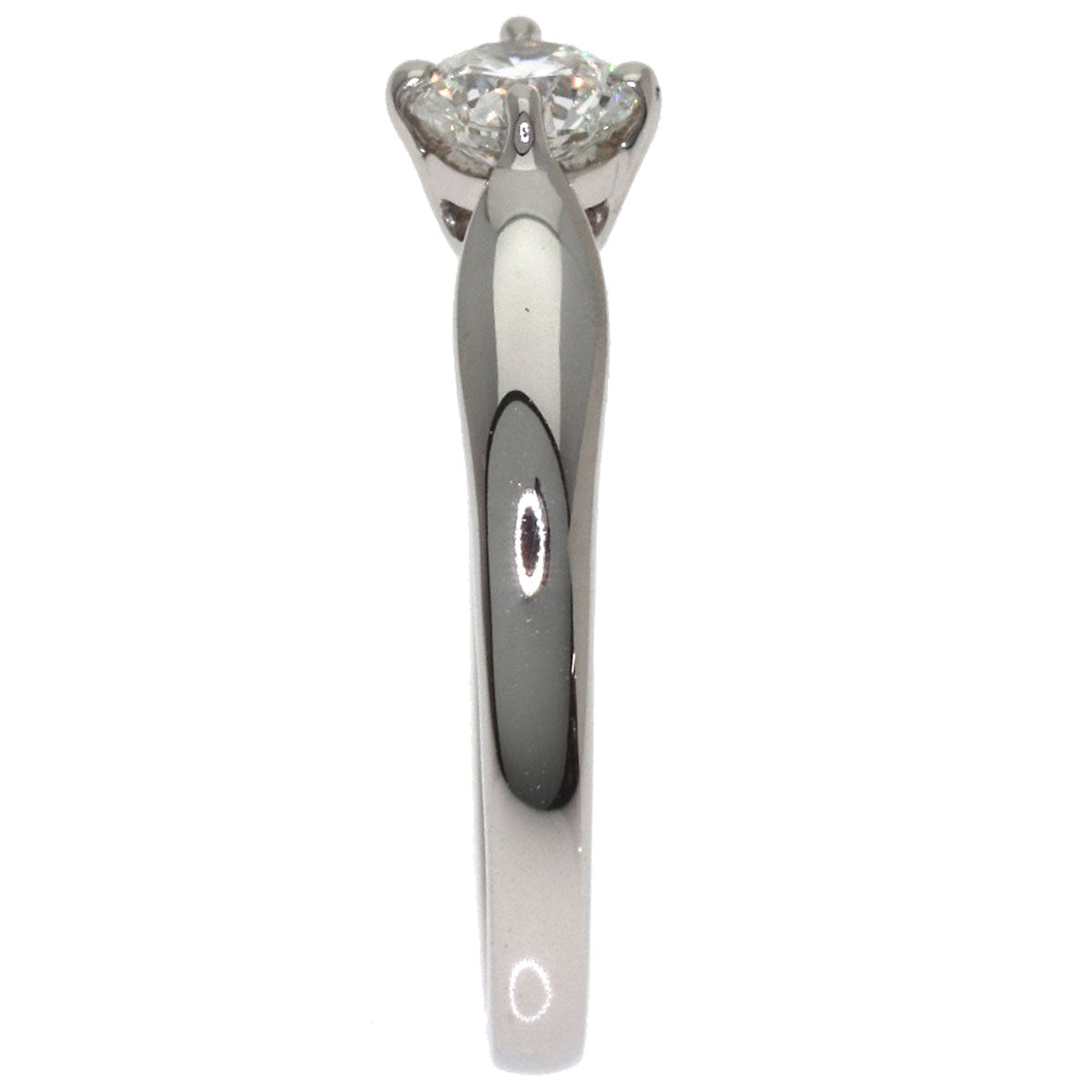 BVLGARI Teddy Carta Diamond Ring Platinum PT950 Ladies [Used]
