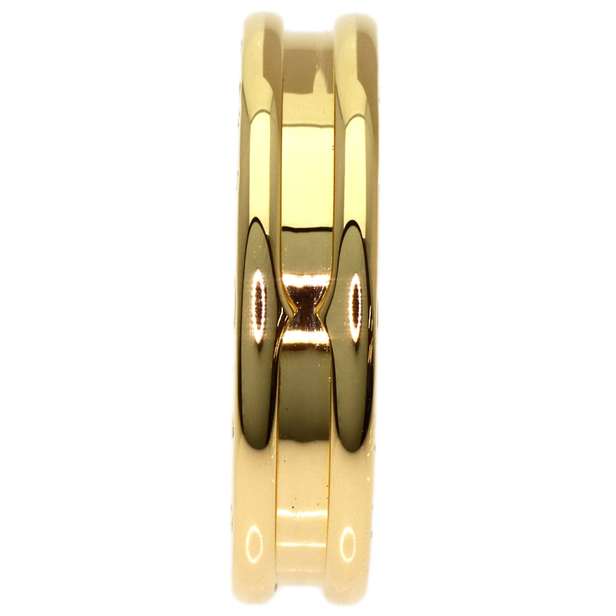 BVLGARI B.zero1 1 band #48 Ring K18 Yellow Gold Ladies [Used]