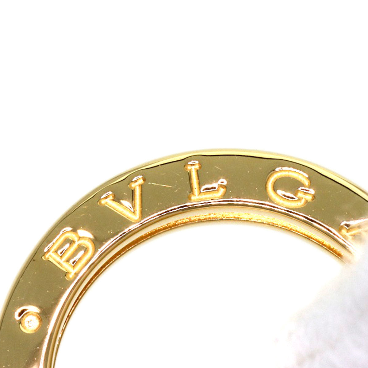BVLGARI B.zero1 1 band #48 Ring K18 Yellow Gold Ladies [Used]