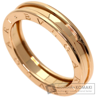 BVLGARI B.zero1 1 Band #61 Ring K18 Pink Gold Ladies [Used]