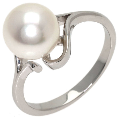 MIKIMOTO Pearl Pearl Ring Platinum PT950 Ladies [Used]