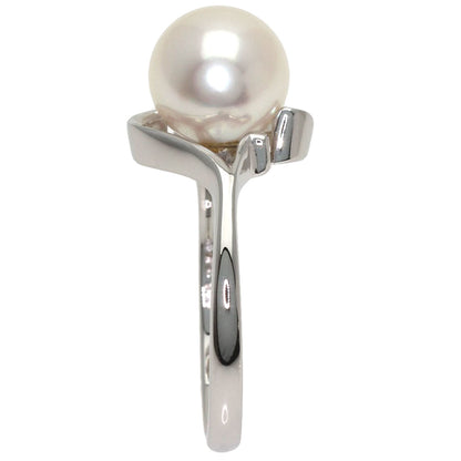 MIKIMOTO Pearl Pearl Ring Platinum PT950 Ladies [Used]