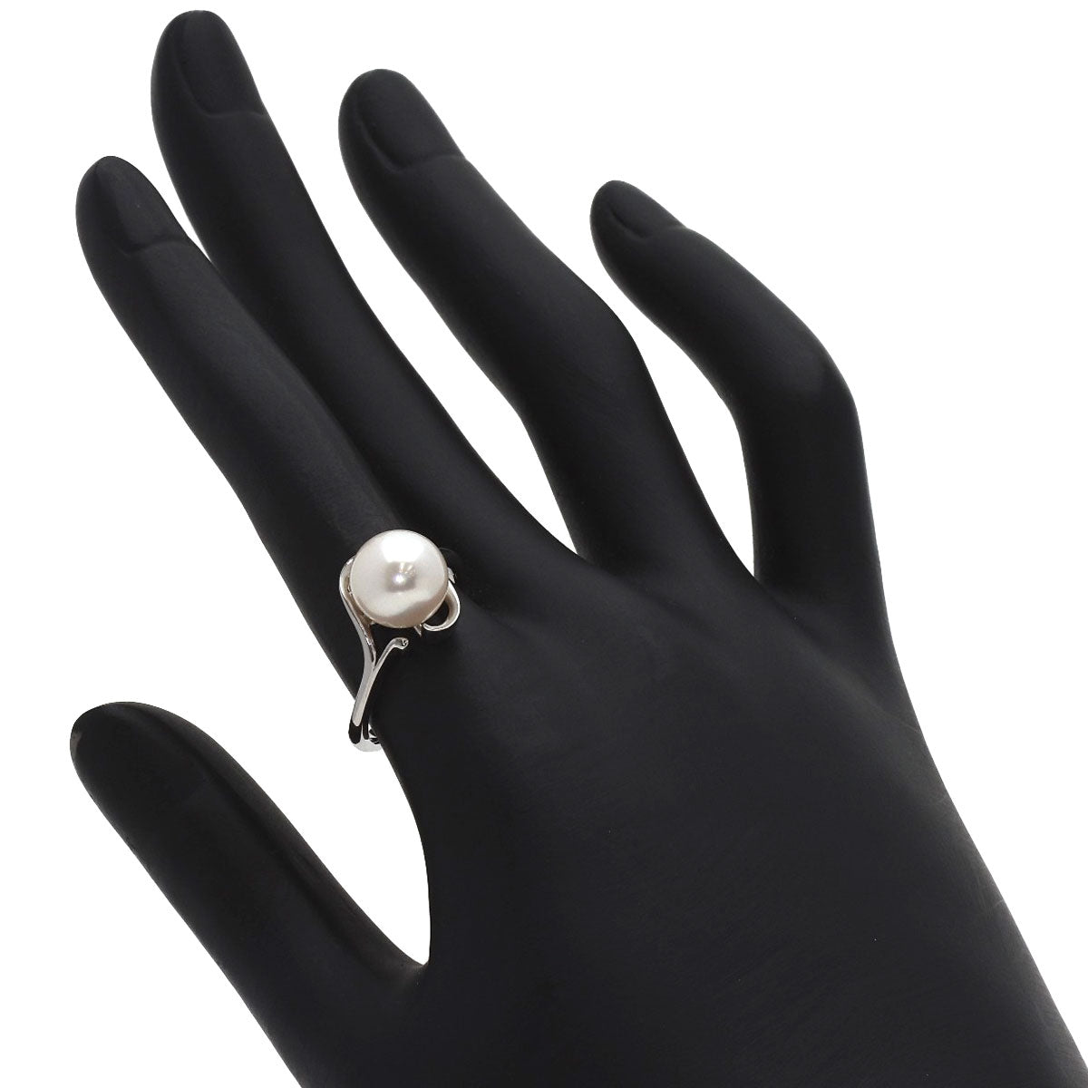 MIKIMOTO Pearl Pearl Ring Platinum PT950 Ladies [Used]