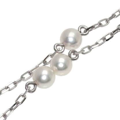MIKIMOTO Pearl Pearl Bracelet K18 White Gold Ladies [Used]