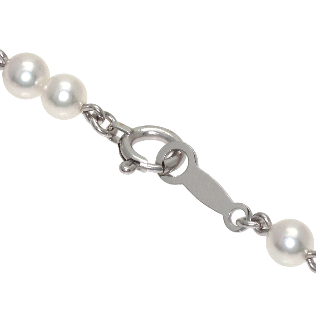 MIKIMOTO Pearl Pearl Bracelet K18 White Gold Ladies [Used]