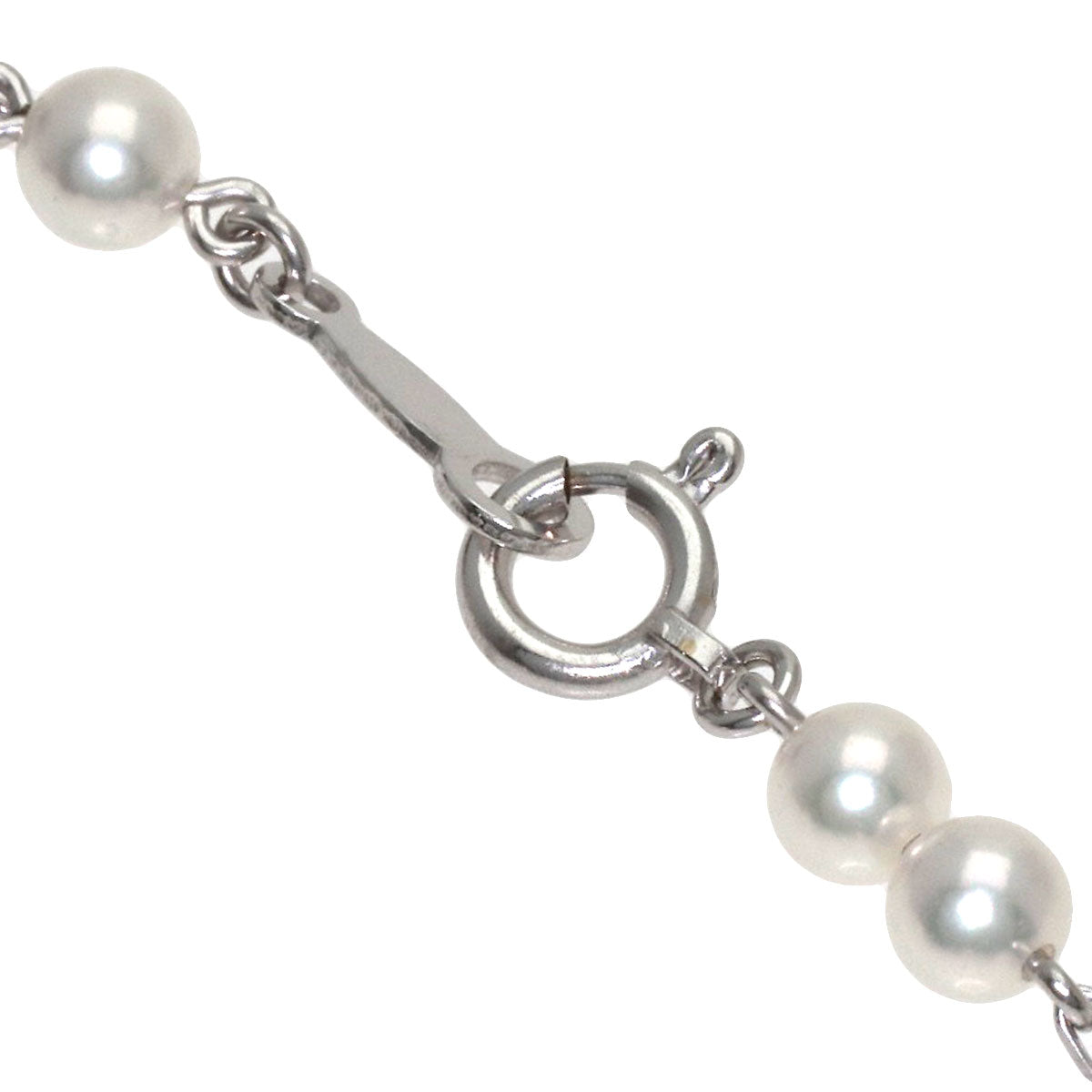 MIKIMOTO Pearl Pearl Bracelet K18 White Gold Ladies [Used]