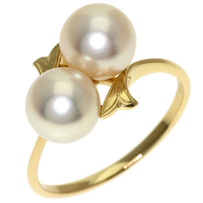 MIKIMOTO Pearl Pearl Ring K14 Yellow Gold Ladies [Used]