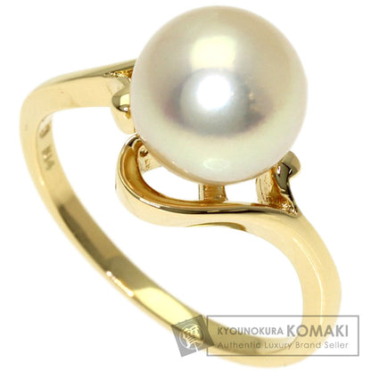 MIKIMOTO Pearl Pearl Ring K14 Yellow Gold Ladies [Used]