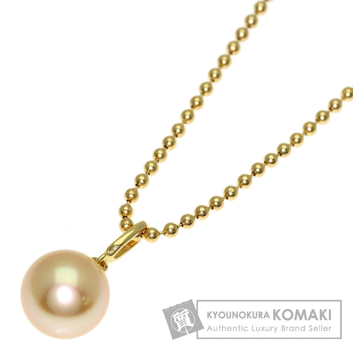 MIKIMOTO Pearl Pearl Necklace K18 Yellow Gold Ladies [Used]