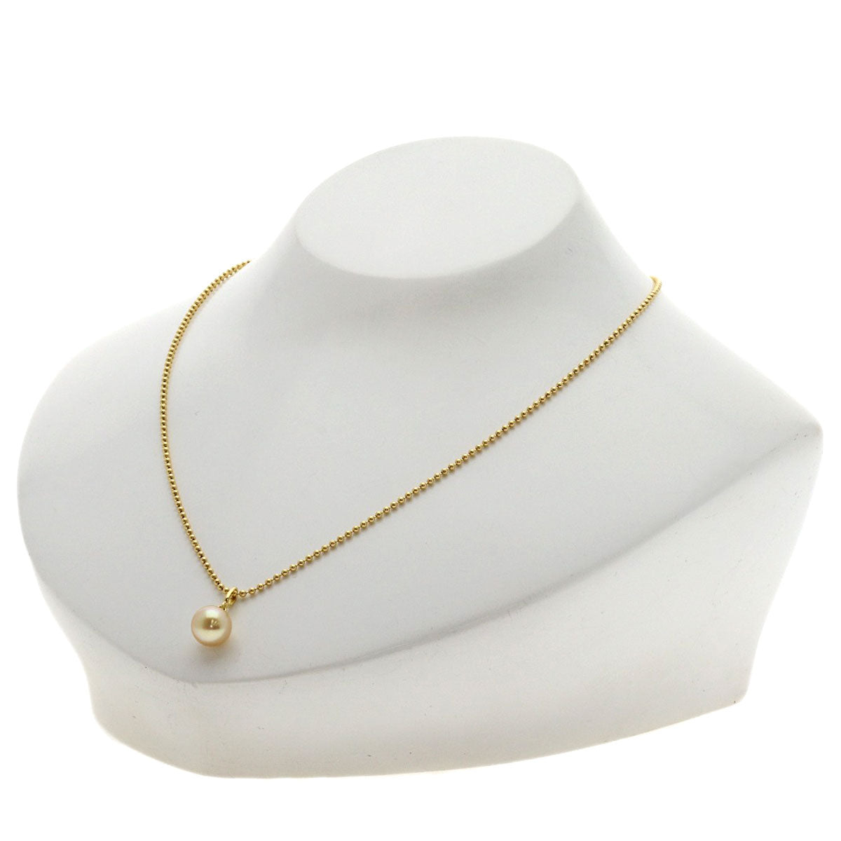 MIKIMOTO Pearl Pearl Necklace K18 Yellow Gold Ladies [Used]