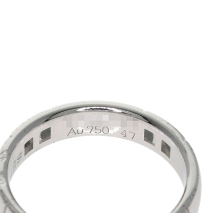 HERMES Ever Hercules Diamond #47 Ring K18 White Gold Ladies [Used]