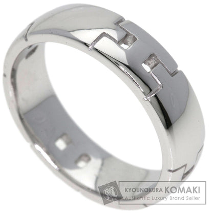 HERMES Ever Hercules #54 Ring K18 White Gold Ladies [Used]
