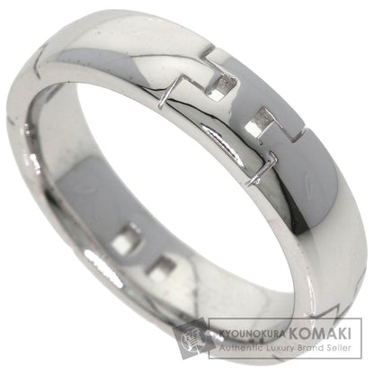 HERMES Hercules #60 Ring K18 White Gold Ladies [Used]