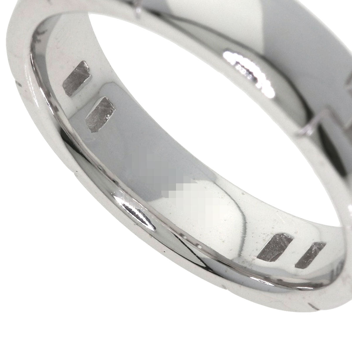 HERMES Hercules #60 Ring K18 White Gold Ladies [Used]