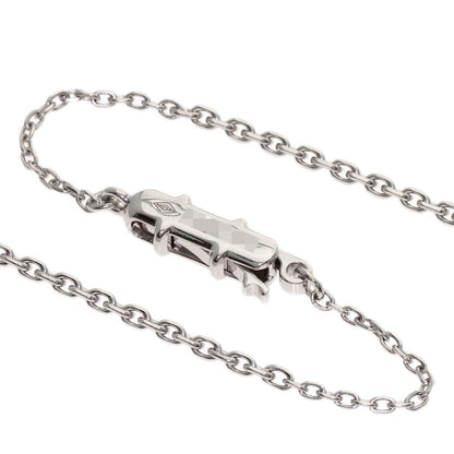 CARTIER C heart Necklace K18 White Gold Ladies [Used]