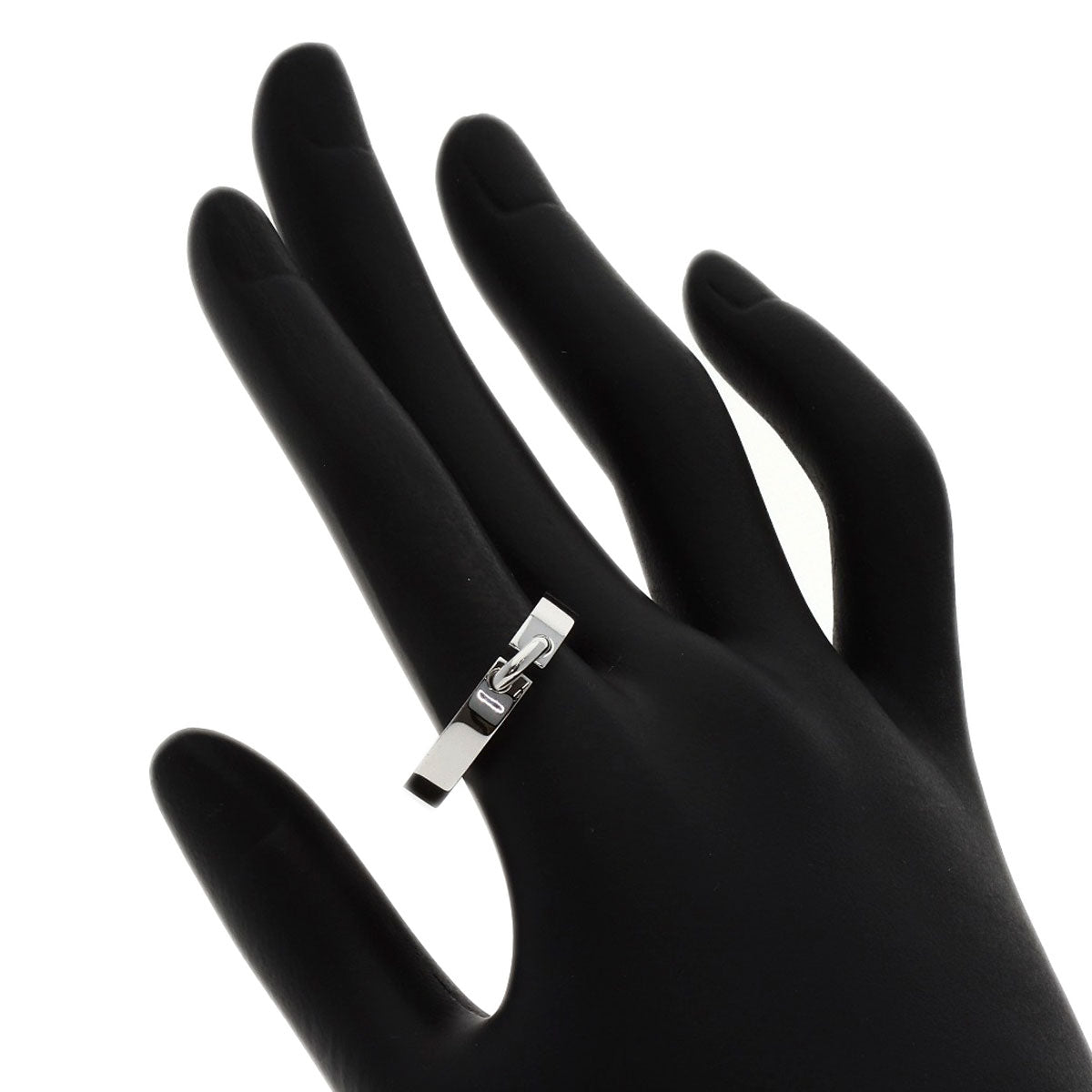 Chaumet Lian #61 Ring K18 White Gold Ladies [Used]