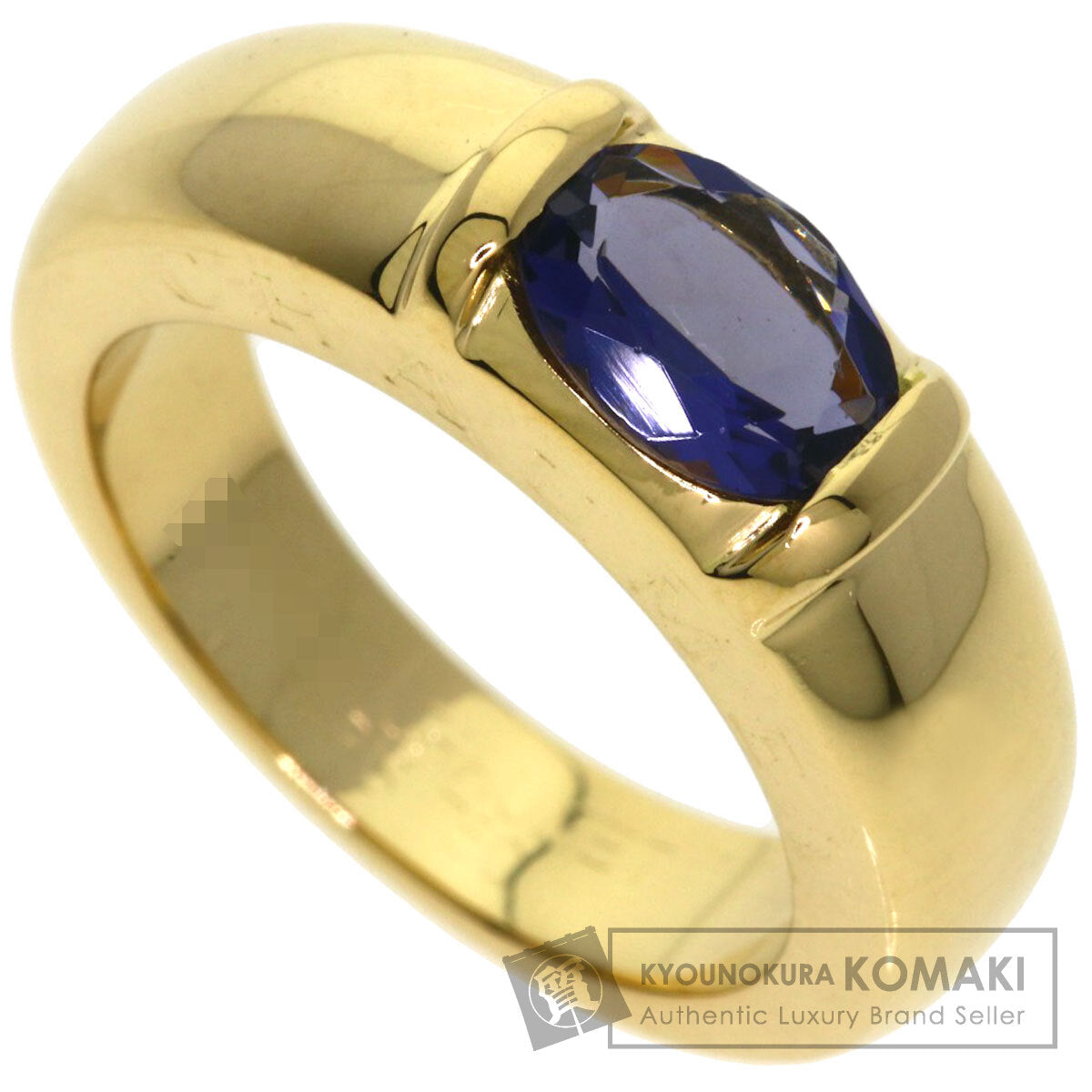 Chaumet Gioia Iolite Ring K18 Yellow Gold Ladies [Used]