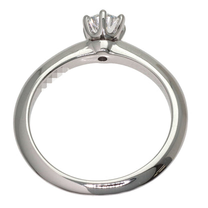 TIFFANY&Co. Solitaire 1P Diamond Ring Platinum PT950 Ladies [Used]