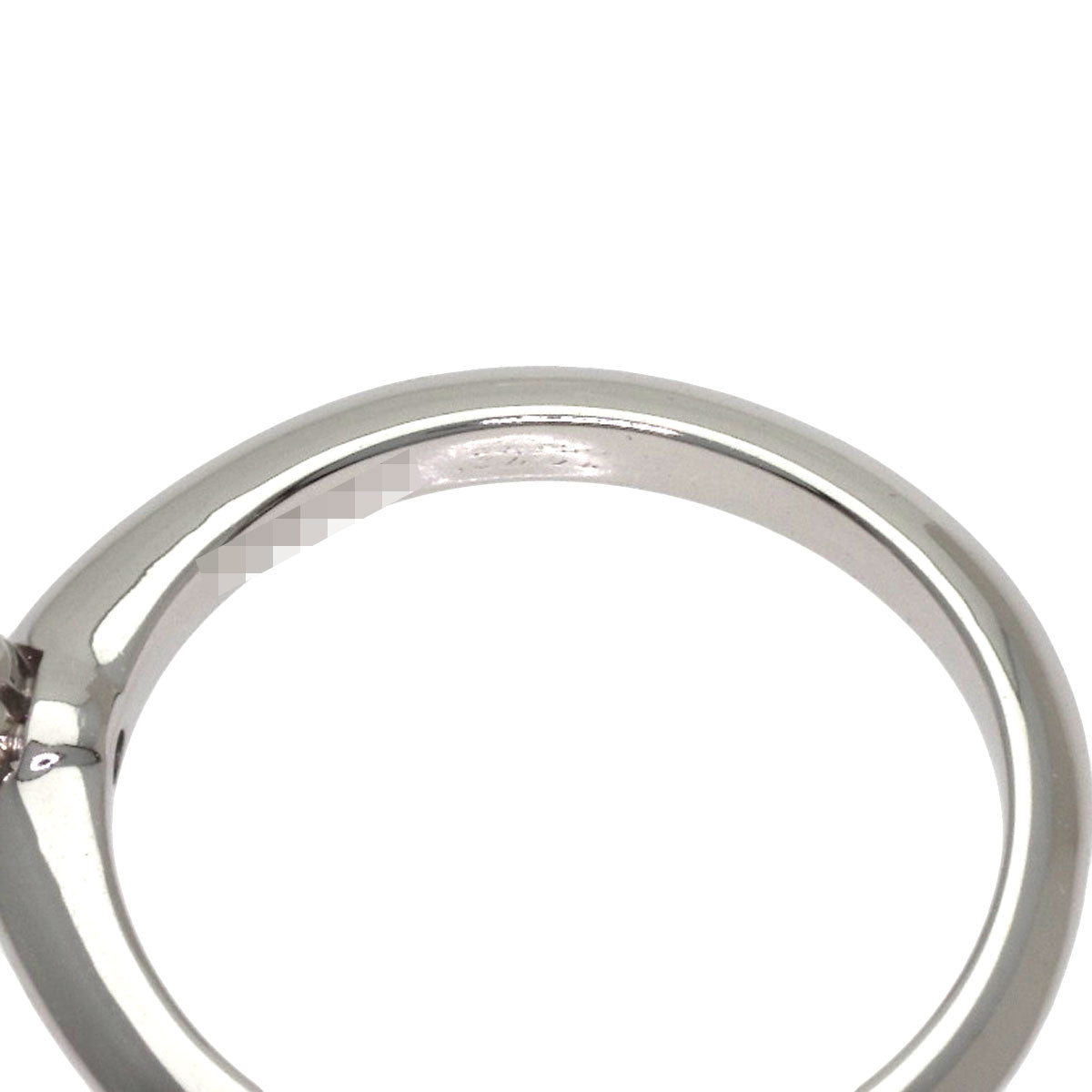 TIFFANY&Co. Solitaire 1P Diamond Ring Platinum PT950 Ladies [Used]