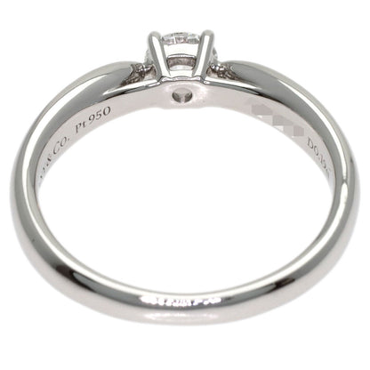 TIFFANY&Co. Harmony Solitaire Diamond Ring Platinum PT950 Ladies [Used]