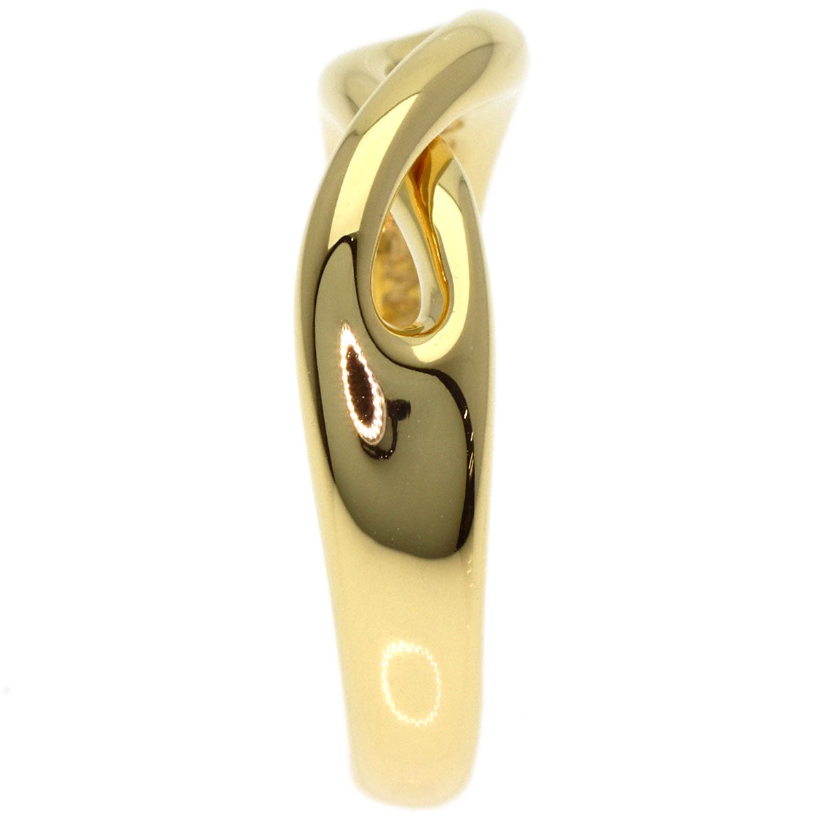TIFFANY&Co. Infinity Ring K18 Yellow Gold Ladies [Used]