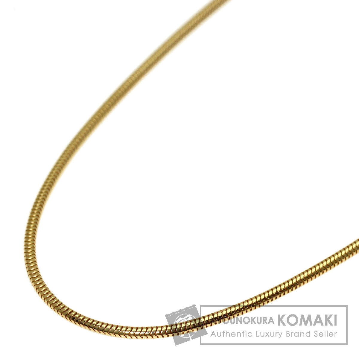 TIFFANY&Co. Snake Chain 19.7" Necklace K18 Yellow Gold Ladies [Used]