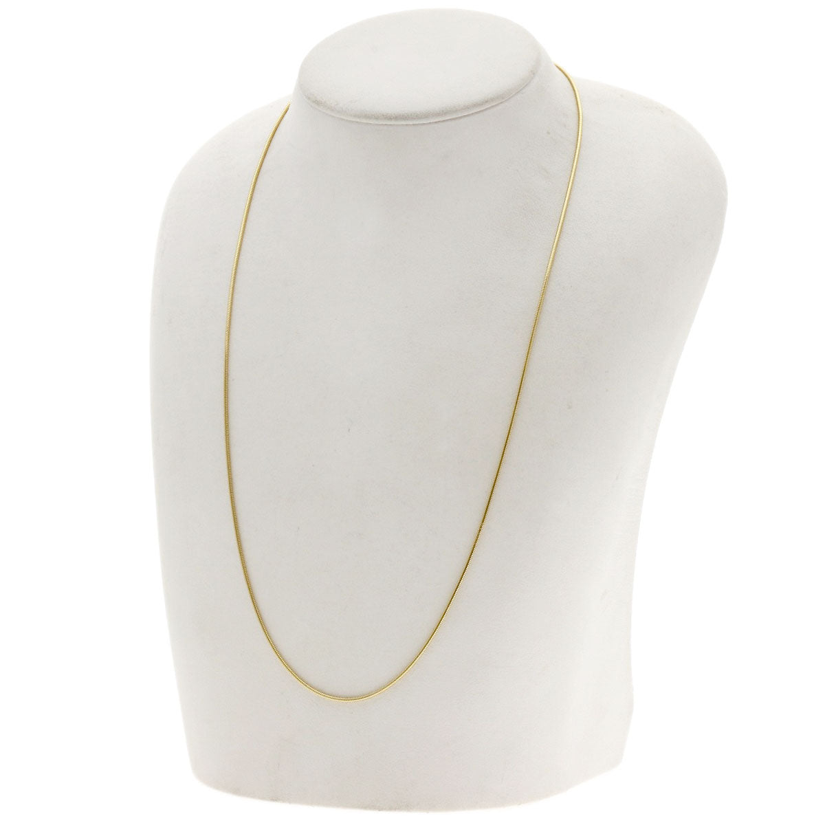 TIFFANY&Co. Snake Chain 19.7" Necklace K18 Yellow Gold Ladies [Used]