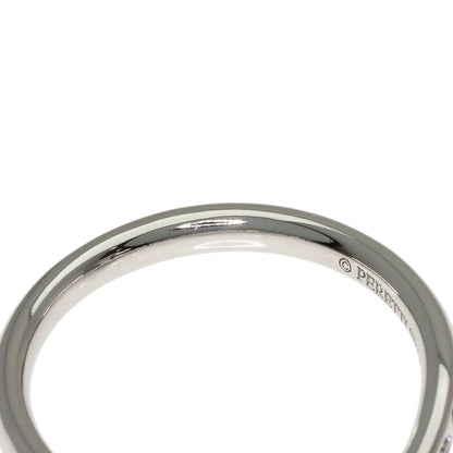 TIFFANY&Co. Curved band Diamond Ring Platinum PT950 Ladies [Used]