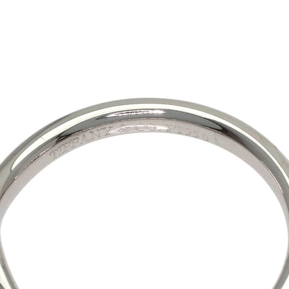TIFFANY&Co. Curved band Diamond Ring Platinum PT950 Ladies [Used]