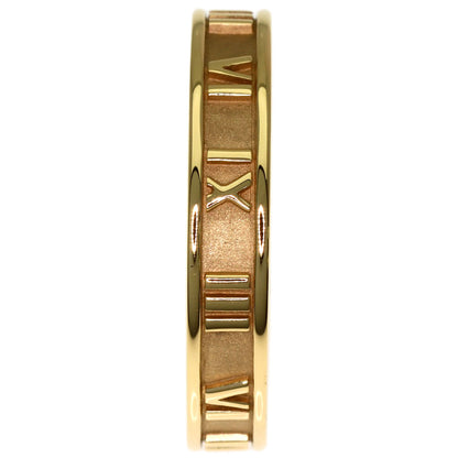 TIFFANY&Co. Atlas Narrow Ring K18 Yellow Gold Ladies [Used]