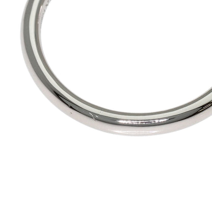 TIFFANY&Co. Curved band Diamond Ring Platinum PT950 Ladies [Used]