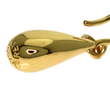 TIFFANY&Co. teardrop earring K18 Yellow Gold Ladies [Used]