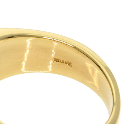 BVLGARI Tronchetto hematite Ring K18 Yellow Gold Ladies [Used]