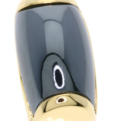 BVLGARI Tronchetto hematite Ring K18 Yellow Gold Ladies [Used]