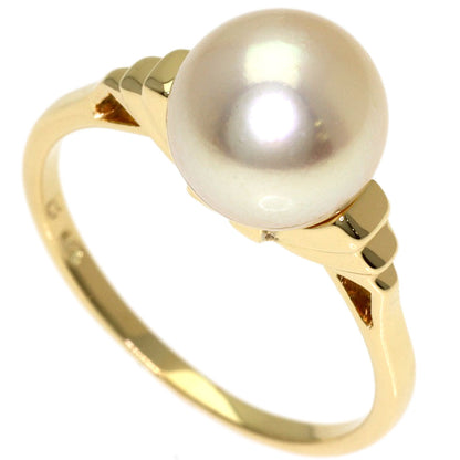 MIKIMOTO Pearl Pearl Ring K14 Yellow Gold Ladies [Used]