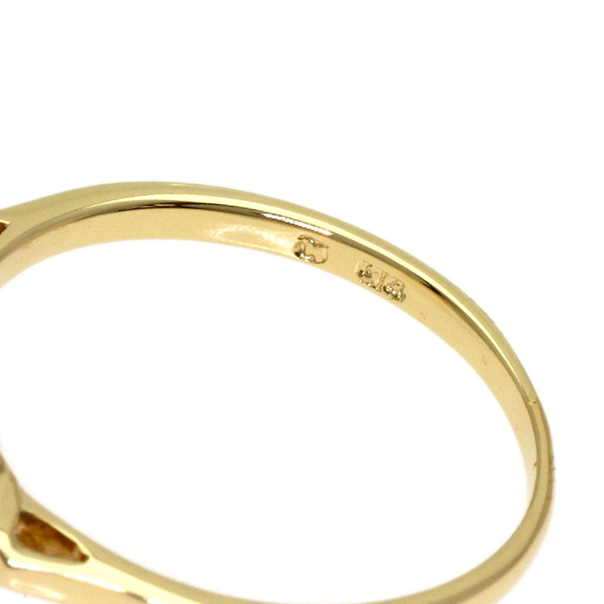 MIKIMOTO Pearl Pearl Ring K14 Yellow Gold Ladies [Used]
