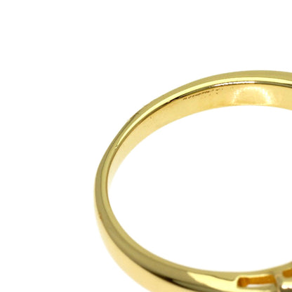 MIKIMOTO Pearl Pearl Diamond Ring K18 Yellow Gold Ladies [Used]