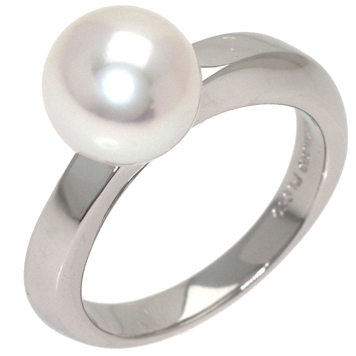 MIKIMOTO Pearl Pearl Ring Platinum PT950 Ladies [Used]
