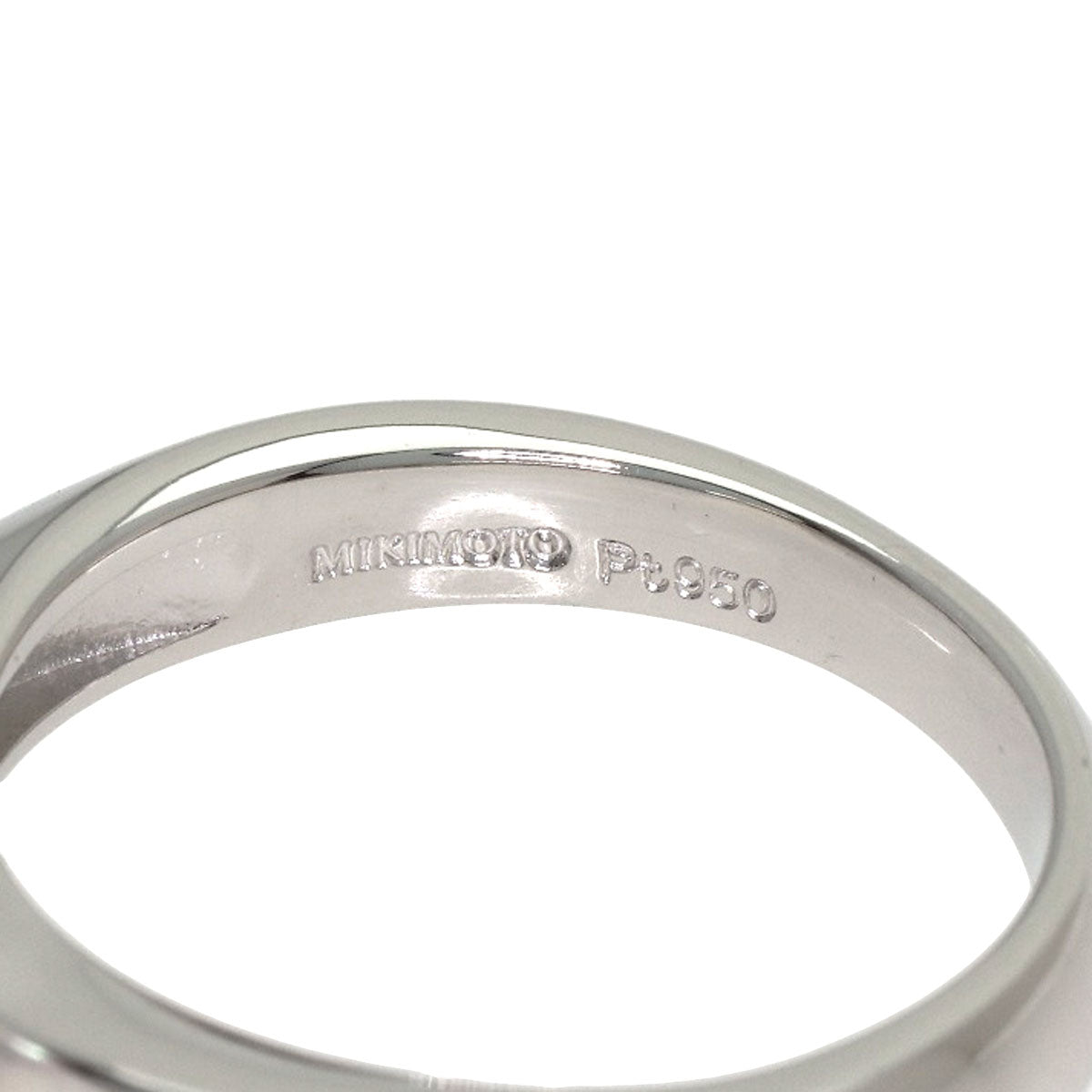 MIKIMOTO Pearl Pearl Ring Platinum PT950 Ladies [Used]