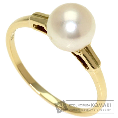 MIKIMOTO Pearl Pearl Ring K14 Yellow Gold Ladies [Used]