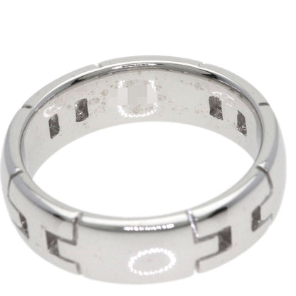 HERMES Ever Hercules #50 Ring K18 White Gold Ladies [Used]