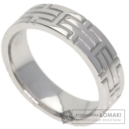 HERMES Kilim Diamond # 49 Ring K18 White Gold Ladies [Used]