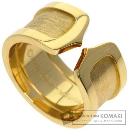 CARTIER C2 #50 Ring K18 Yellow Gold Ladies [Used]